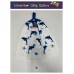 Crochet Top Hand Towel / Tea Towel - Dolphins Crochet Top Hand Towel / Tea Towel - Dolphins